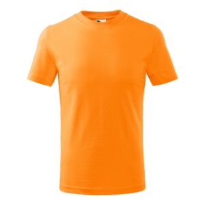 Tričko detské mandarínková oranžová